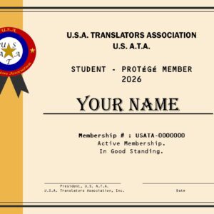 U.S. A.T.A. 2 : Student - Protégé